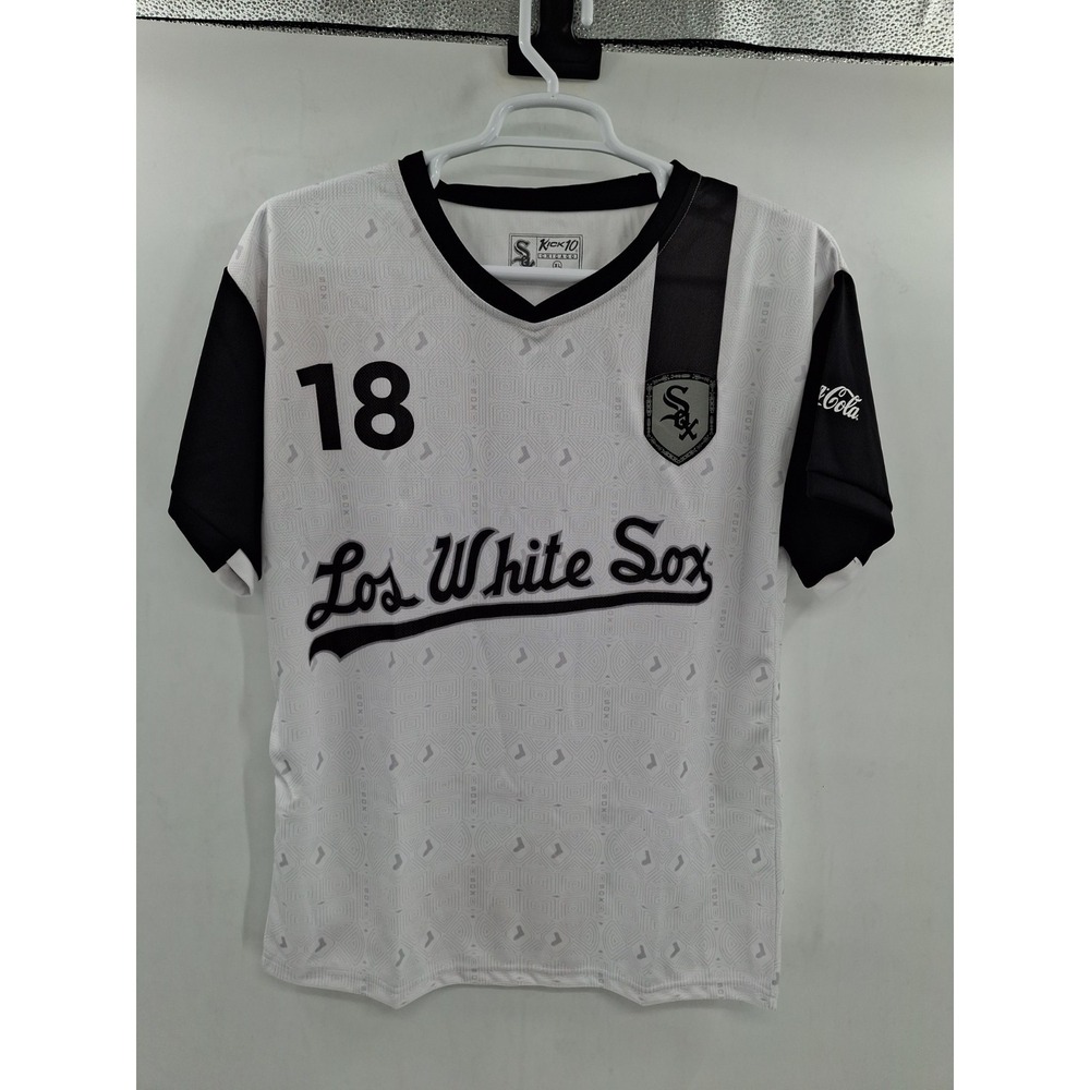 LOS‎ WHITE SOX Baseball CHICAGO SGA 5/5/18 XL Soccer JERSEY FUTBOL SHIRT